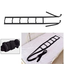 Bed Ladder Assist Rope Sit/Pull Up Strap w/ 3/4/6 Handles Bed Rail Assist Device