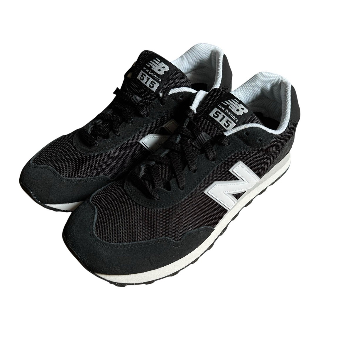 New Balance 515 ML515BLK Black White Suede Mesh Sneakers Men’s Size US 11 New New Balance 515  main image 4