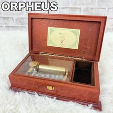 Sankyo Orpheus 50-Note Music Box DX103 AA Hymne à l'amour Edelueiss JAPAN