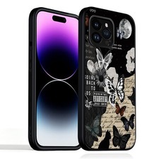 Butterfly Matte Phone Case Cover For Apple iPhone 11/11 Pro/12/12 mini/12 Pro UK