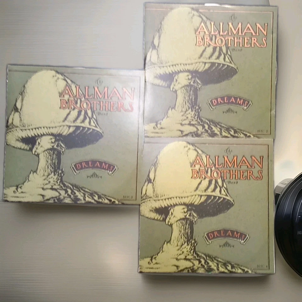 The Allman Brothers Band — Dreams 1989 [только диски 2,3 и 4] [без коробки или буклета] - Изображение 4 из 4