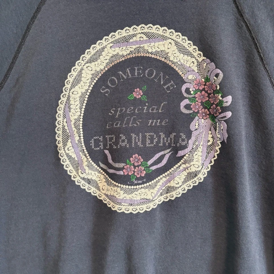 Sudadera Abuela Vintage Hecha en USA por Lee Talla 2X Foto 3 de 4