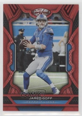2022 Certified Mirror Red 59/99 Jared Goff #33 hg6