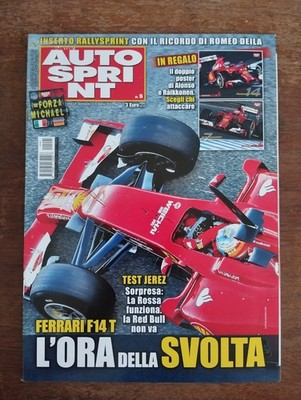 2014 02 10 AUTOSPRINT 10. FEBRUAR 2014 JAHR LIII N.5 FERRARI MIT POSTER