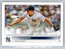 2022 Topps Update #US139 Chad Green New York Yankees