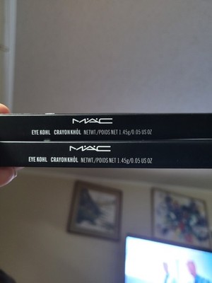 2x Mac Eye Kohl Eyeliner Shade Smolder 1.36 g NIB