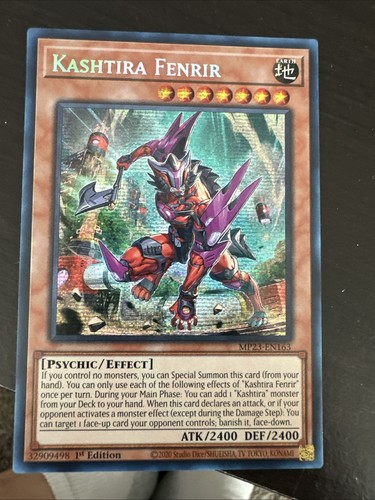 Kashtira Fenrir MP23-DE163 25th Anniversary Tin: Dueling Heroes Mega Pack