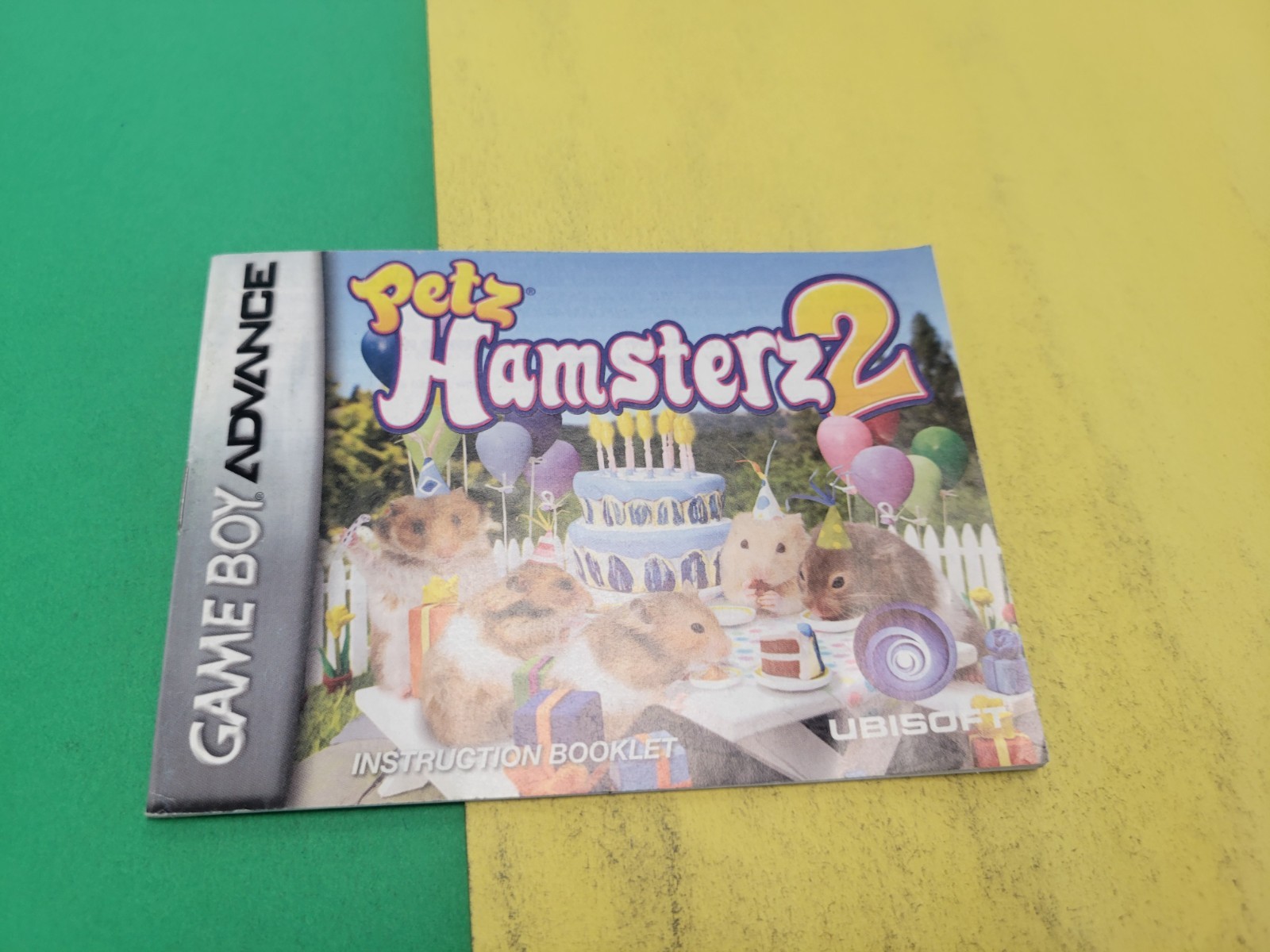 Petz: Hamsterz 2 (Nintendo Game Boy Advance, 2007) gba Manual Only 