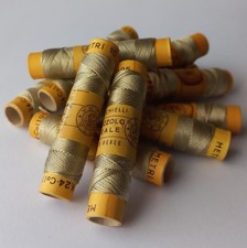 12 Spagnolette di Fili di Seta 100% Bozzolo Reale Col.195