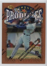 1996 Topps Finest Refractor Tony Clark #356 p7i