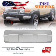 Front Valance Panel Fits 2007-2014 Toyota FJ Cruiser Silver Plastic 5390135180