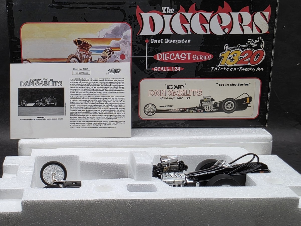 1320 The Diggers Big Daddy Don Garlits Swamp Rat VI NHRA Dragster