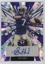 2022 Leaf Valiant Purple Crystals 6/10 Sam Huard #BA-SH2 Auto qw7