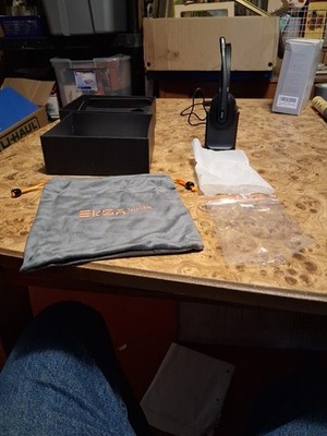 OPEN BOX EKSA H5 WIRELESS HEADSET W/ CORD BAGS & PAPERWORK PORT NOT INCLUDED 