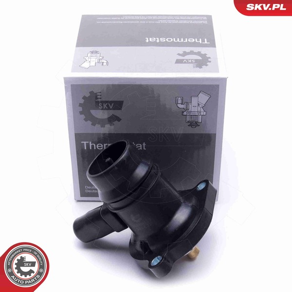 Thermostat KüHlmittel Esen SKV 20SKV133 FüR Opel Corsa S07 X15 Adam M13 Astra-image