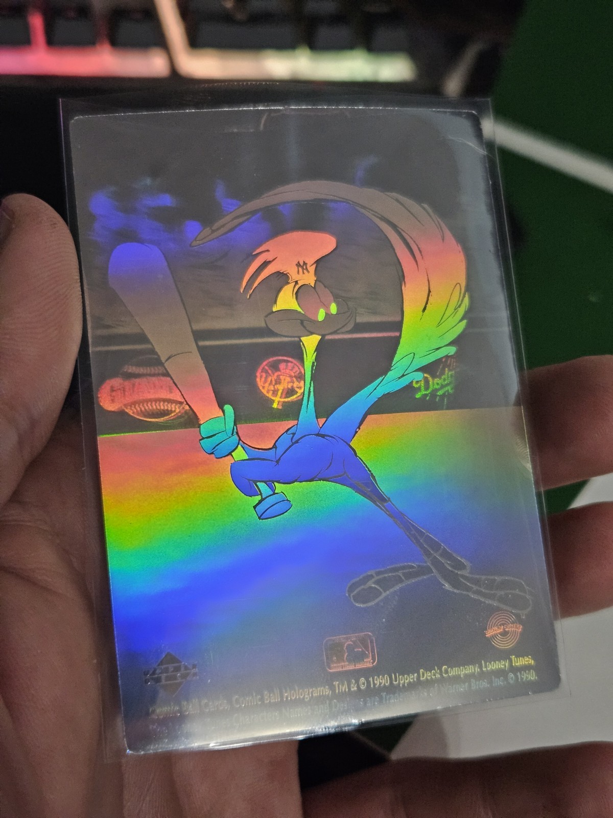 1990 Upper Deck Comic Ball Looney Tunes #NNO Road Runner Hologram