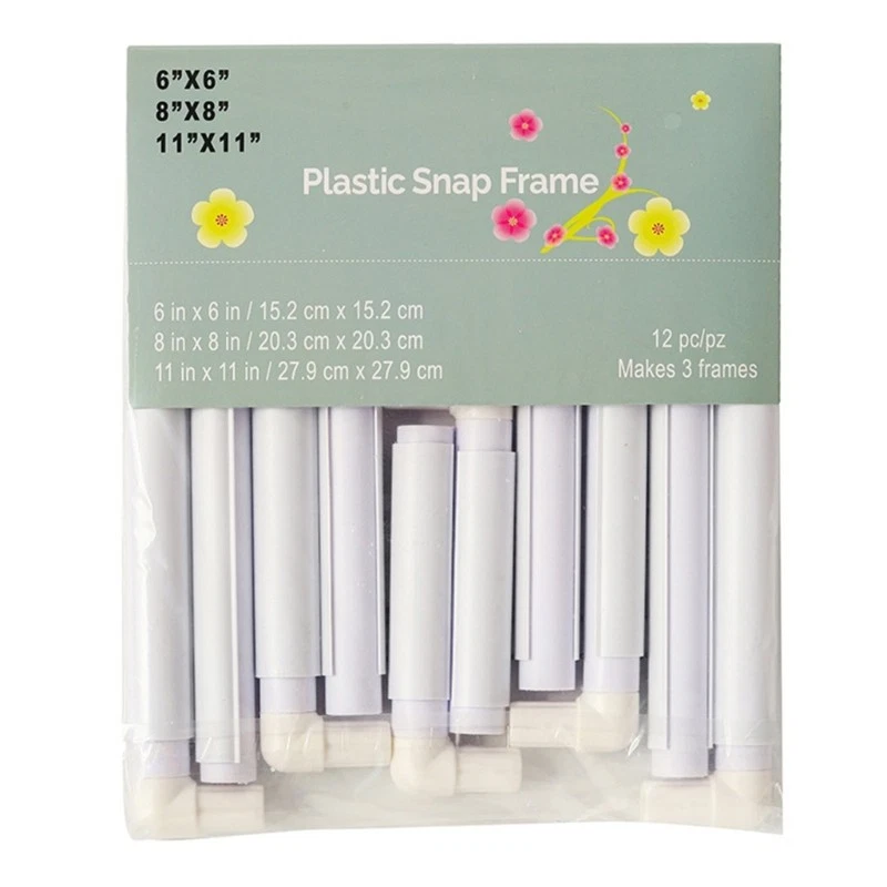 3 Size Embroidery Frame Easy to Use Square Embroidery Hoop for Craft Enthusiasts - Image 2 of 4