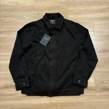 BYLT Mens Jacket Black Size M Medium Coastal Full Zip