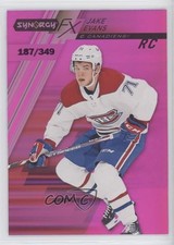 2020-21 Upper Deck Synergy FX Rookies Purple 187/349 Jake Evans #FXR-JE 1hh