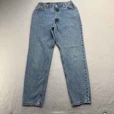 Vintage Levi's 550 Relaxed Fit Jeans Women 12 29X30 Blue Tapered Leg Denim