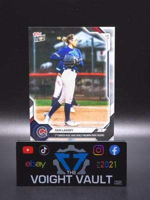 #ad #ad FIRST SAVE Sam Landry 2026 Topps Now AUSL Softball Portland Cascade #11 READ $4.46