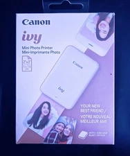NEW Canon Ivy Mini Mobile Photo Printer - Rose Gold