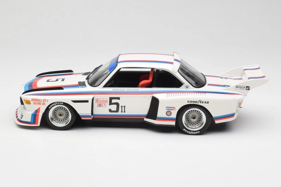 155792605 BMW 3.5 CSL E9 n5 K.Miller / D.Cowart 6h Watkins Glen 1979 Minichamps - Photo 3/4