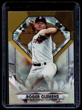 2022 Topps Chrome Update Diamond Greats Die-Cuts Roger Clemens Boston Red Sox