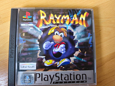 Ubi Soft Rayman PS1 Platinum PAL Action & Abenteuer USK 0 mit Disc & Hülle
