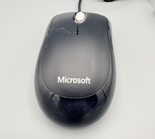 OEM Microsoft Basic Optical Black Mouse V2.0 USB Model: 1113 Works
