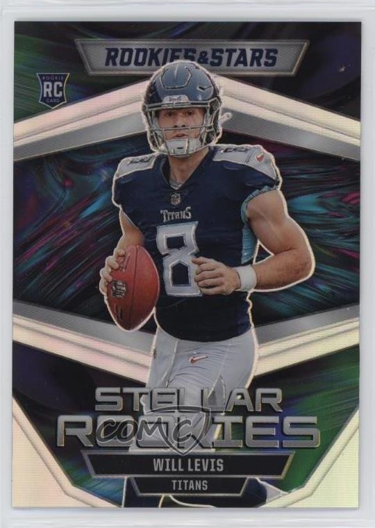 2023 Panini Rookies & Stars Stellar Silver Prizm Will Levis #SR-10 RC 1k3z
