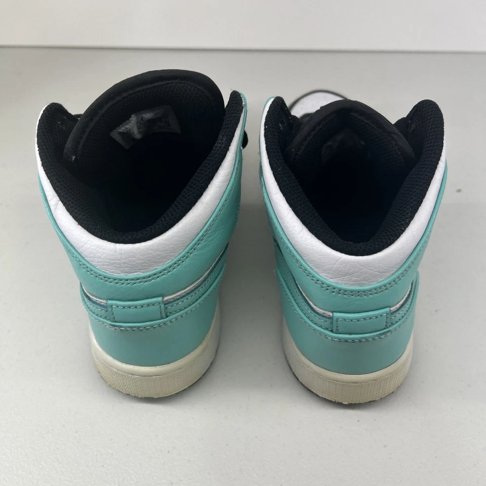 Nike Air Jordan 1 Mid Tropical Twist Igloo/black (GS) Size 5.5Y 554725-132 - Image 4 of 4