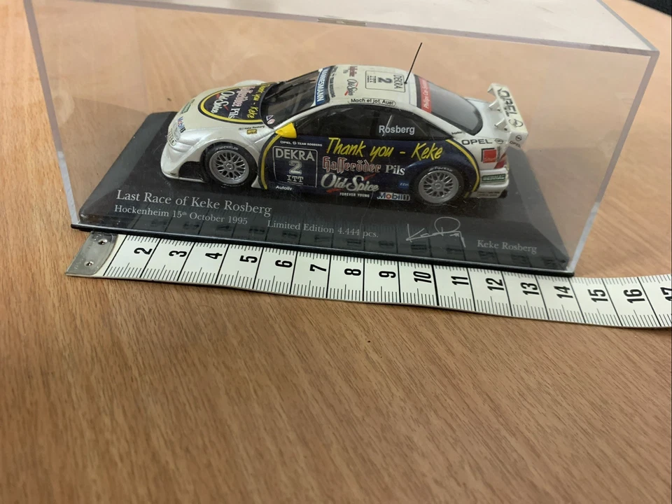 Minichamps DTM OPEL CALIBRA ROSBERG LAST Race limited edition - Immagine 3 di 4