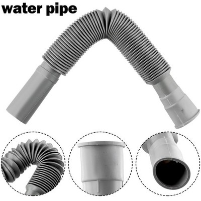 Badezimmer Küche Flexibel Schlauch Rohr Waschbecken Wasser S-TRAP Abfluss Top