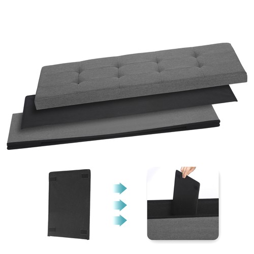 Storage Bench Footrest Stool Toy Foot Chest For Bedroom Entryway Living Room - Picture 96 of 137