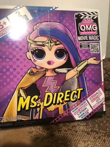 LOL Surprise OMG Movie Magic MS. DIRECT Fashion Doll 25+ Surprises 2 Outfits NEW - Picture 2 of 5