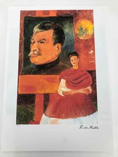 Frida Khalo Off Set Litografía cm 50x70 Firma en Losa con Certificado