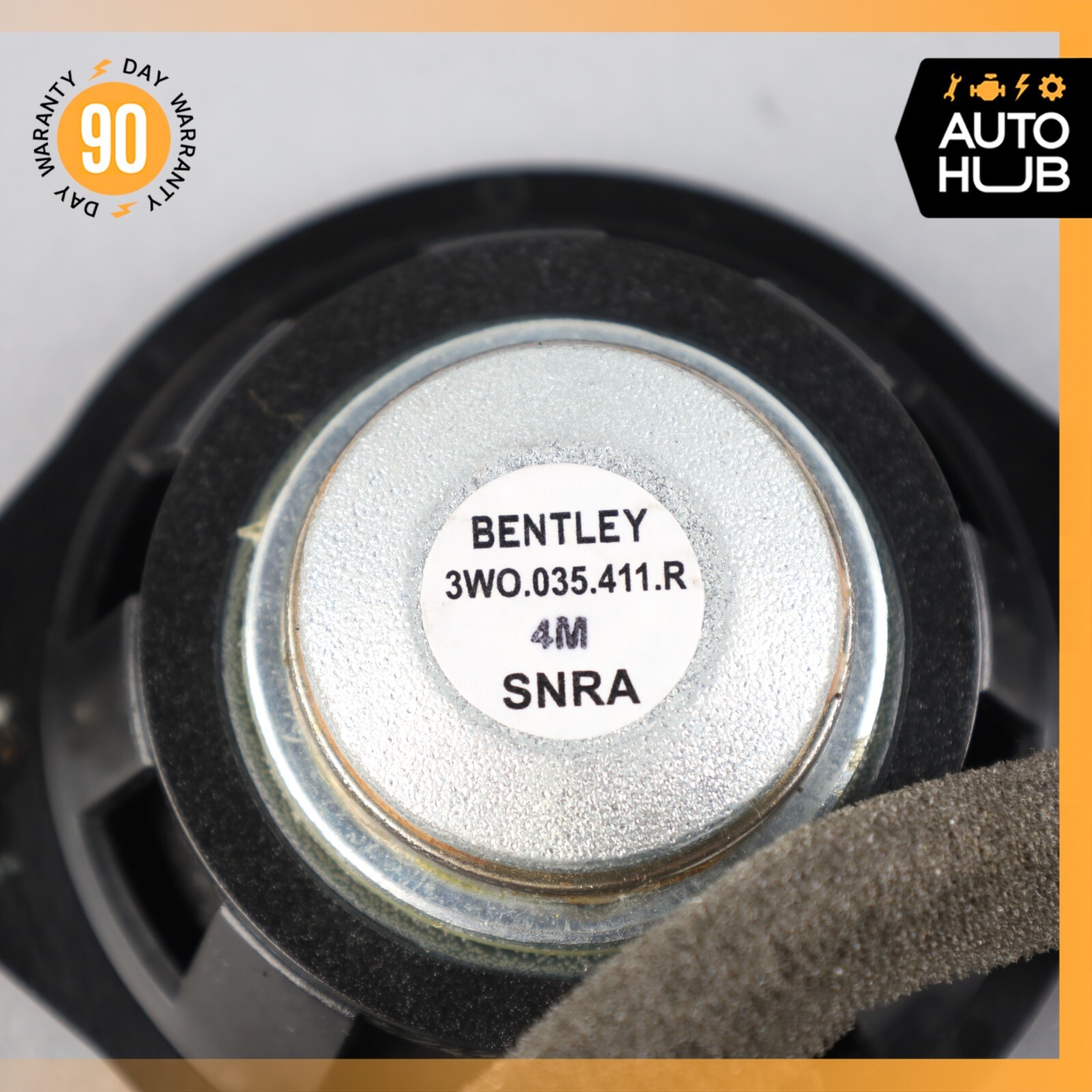 2005 Bentley Continental GT Coupe Rear Side Mid Range Sound Speaker OEM 73k