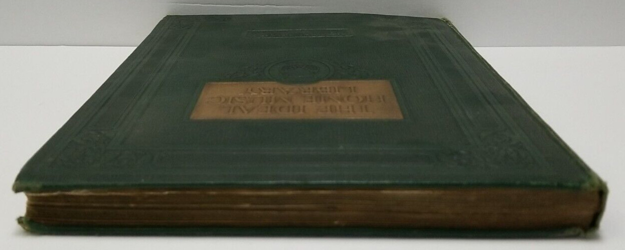 1913 The Ideal Home Music Library Piano Vol. 1 Hardcover Book By Albert S. Wier
