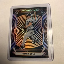 2021 Chronicles FOTL Obsidian Orange Electric Etch GERRIT COLE #11/28 SP 🔥