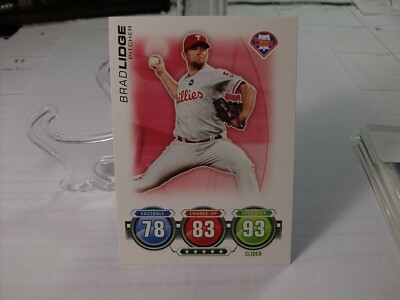 2010 Topps Attax #113 - Brad Lidge - Philadelphia Phillies  10-1617