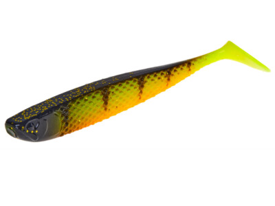 NEU Lucky John 3D Series Slick Shad Paddle 4.5'' 11.5cm 4 Stück Gummiköder Hecht