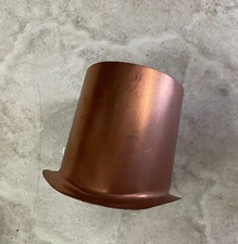 BOCCHETTA BOCCHELLO 80 MM GRONDAIA GRONDA IN RAME INNESTO PLUVIALE CANALE