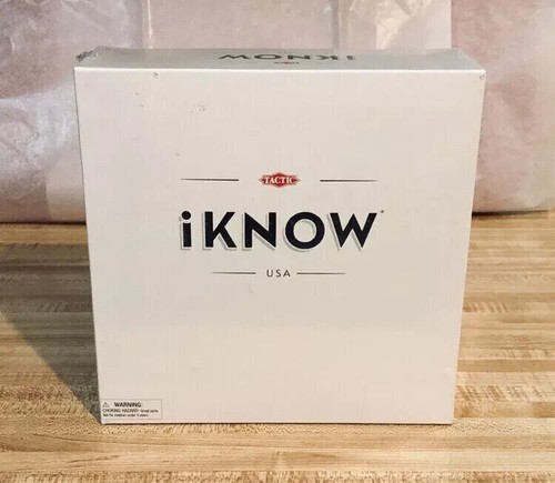 Tactic 'iKnow' USA Trivia Strategy Board Game Ages 15+ 2-6 Players New Sealed. - Picture 2 of 2