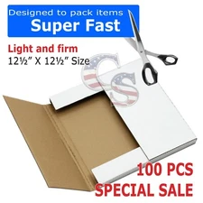 100 LP Premium Record Album Mailers Book Box Variable Depth Laser Disc Mailers