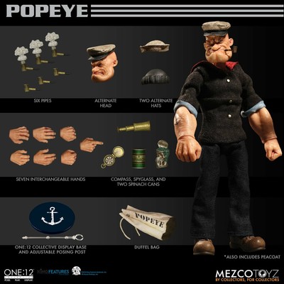 popeye mezco toyz