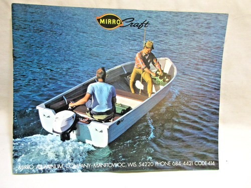 '70's Boat & Motor Sales Brochures: Evinrude, Johnson, Mirro, Chrysler, Mercury - Picture 7 of 27