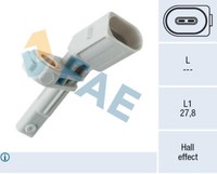 Fae 78141 Abs Sensor FüR Vw Audi Seat Skoda Porsche Cupra