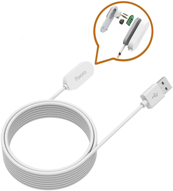 Arlo Ultra/Arlo Pro 3 Power Cable, 12ft/3.6M Charging Cable