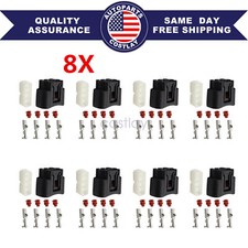 8Pcs Ignition Coil Plug Connector Harness Fit For Toyota Lexus Camry 90980-11885
